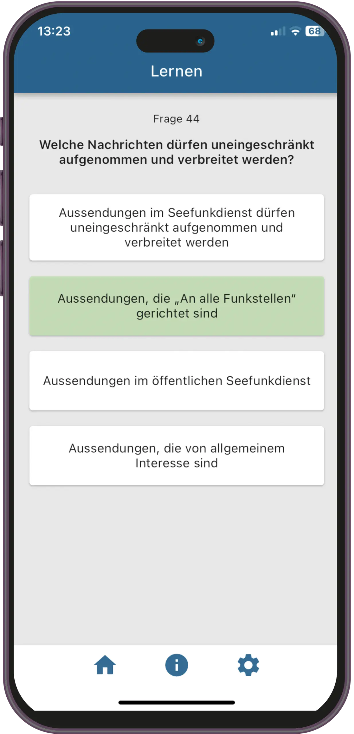 Sportbootführerschein-App