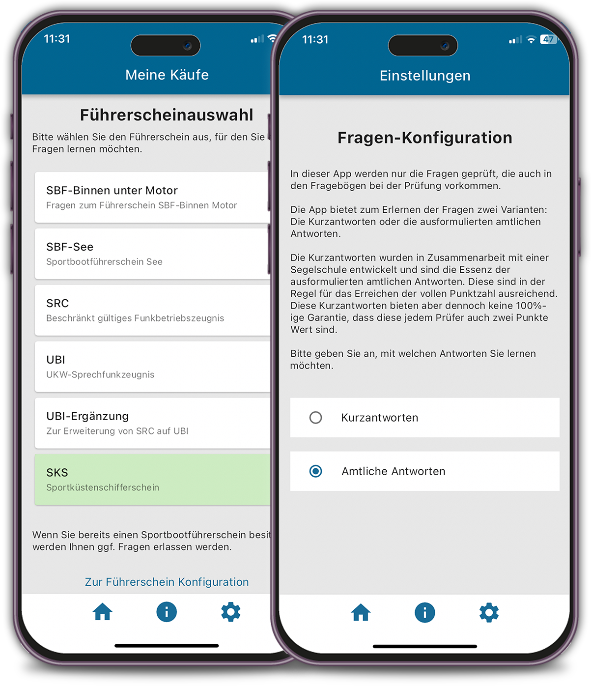 Sportbootführerschein-App